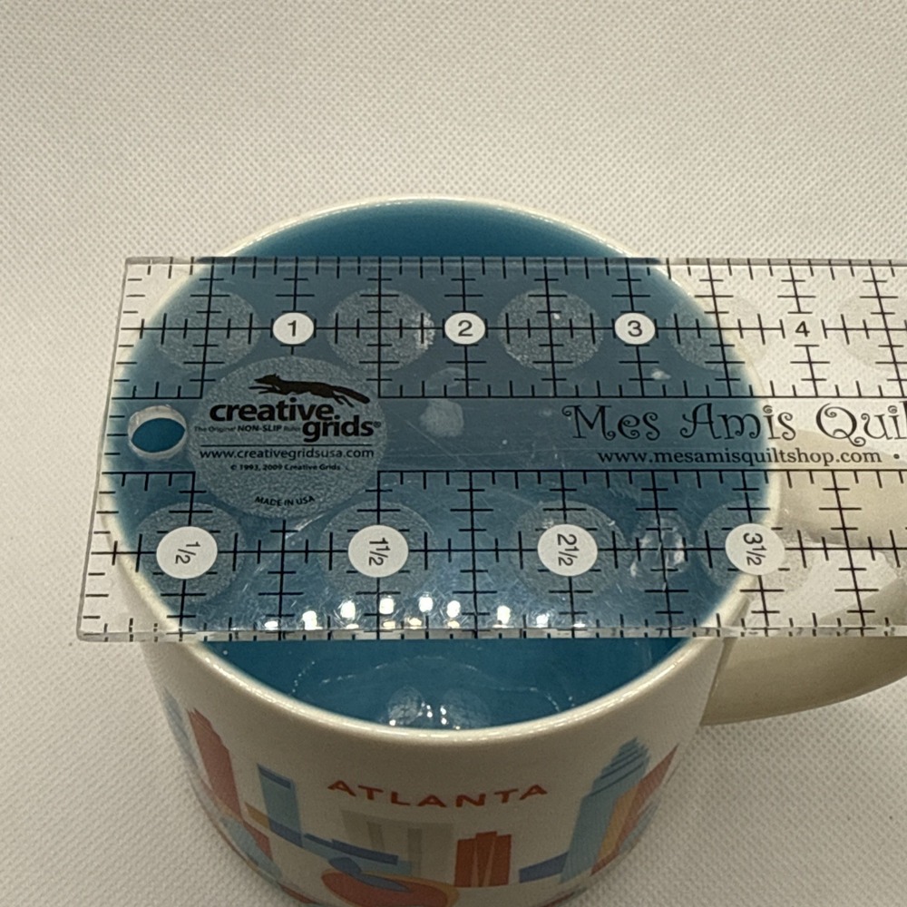 Starbucks You Are Here Atlanta GA Coffee Tea Mug 14 FL OZ 2015 3.5" - Picture 7 of 9